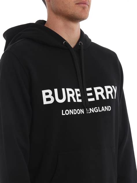 burberry hoodie black